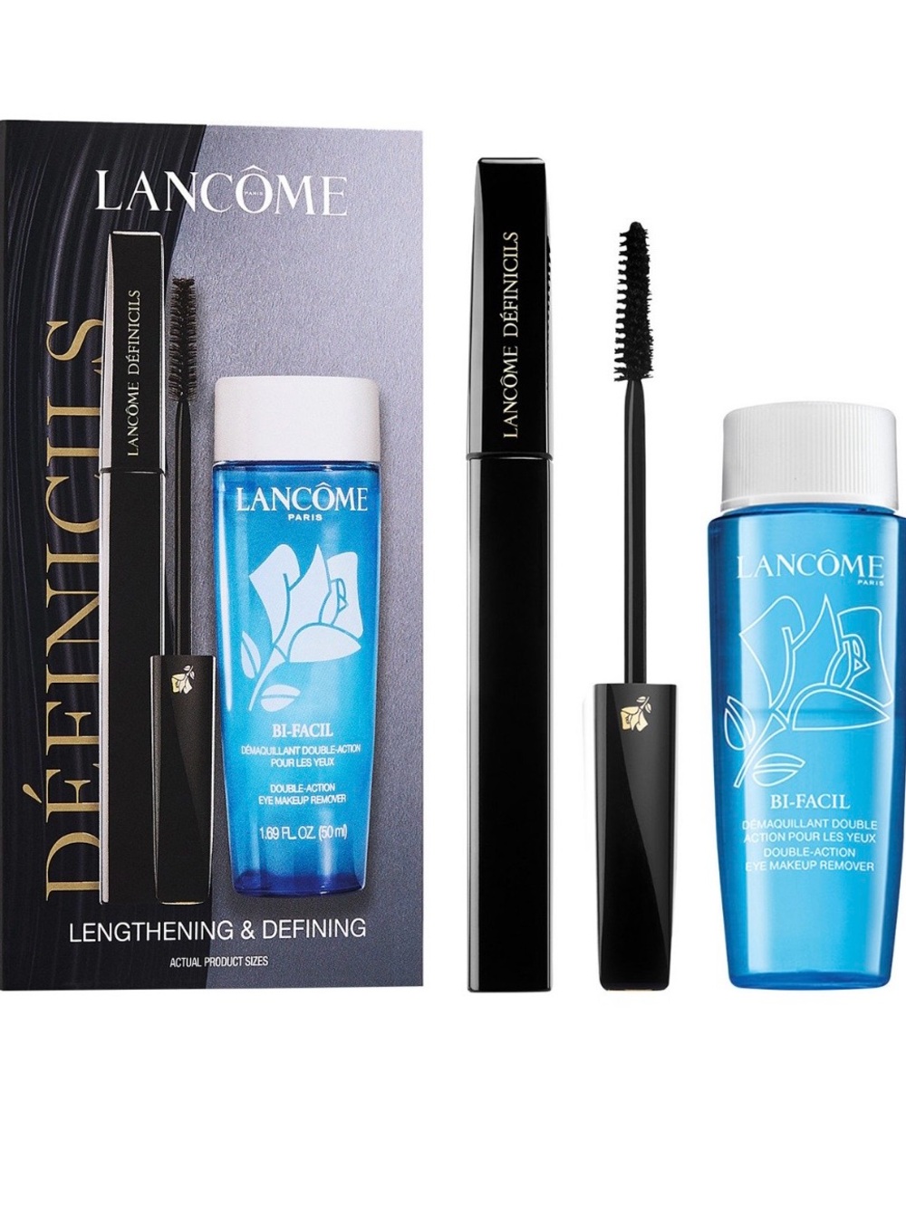 Lancôme2-Pc. Définicils Mascara and Bi-Facil Makeup Remover Gift Set Sealed